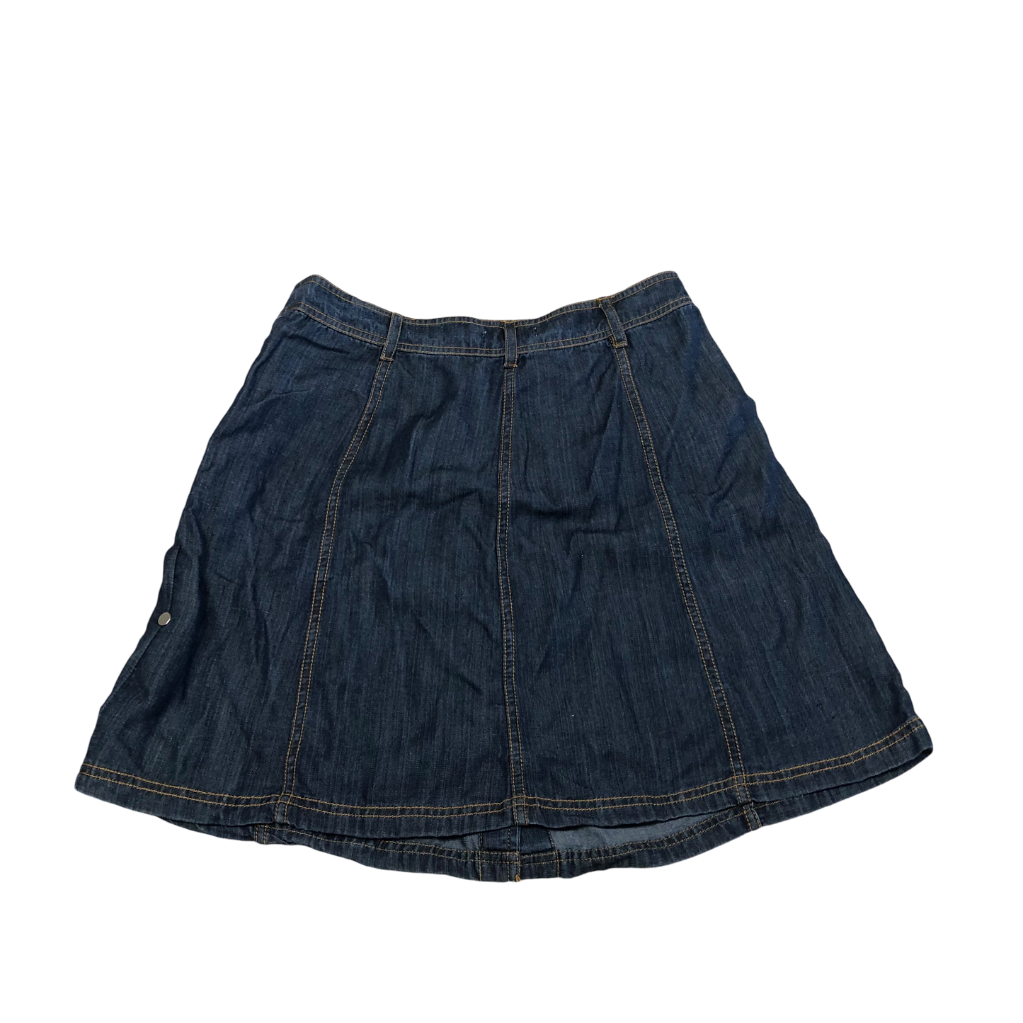 Skirt Mini & Short By Loft In Blue Denim, Size: 4