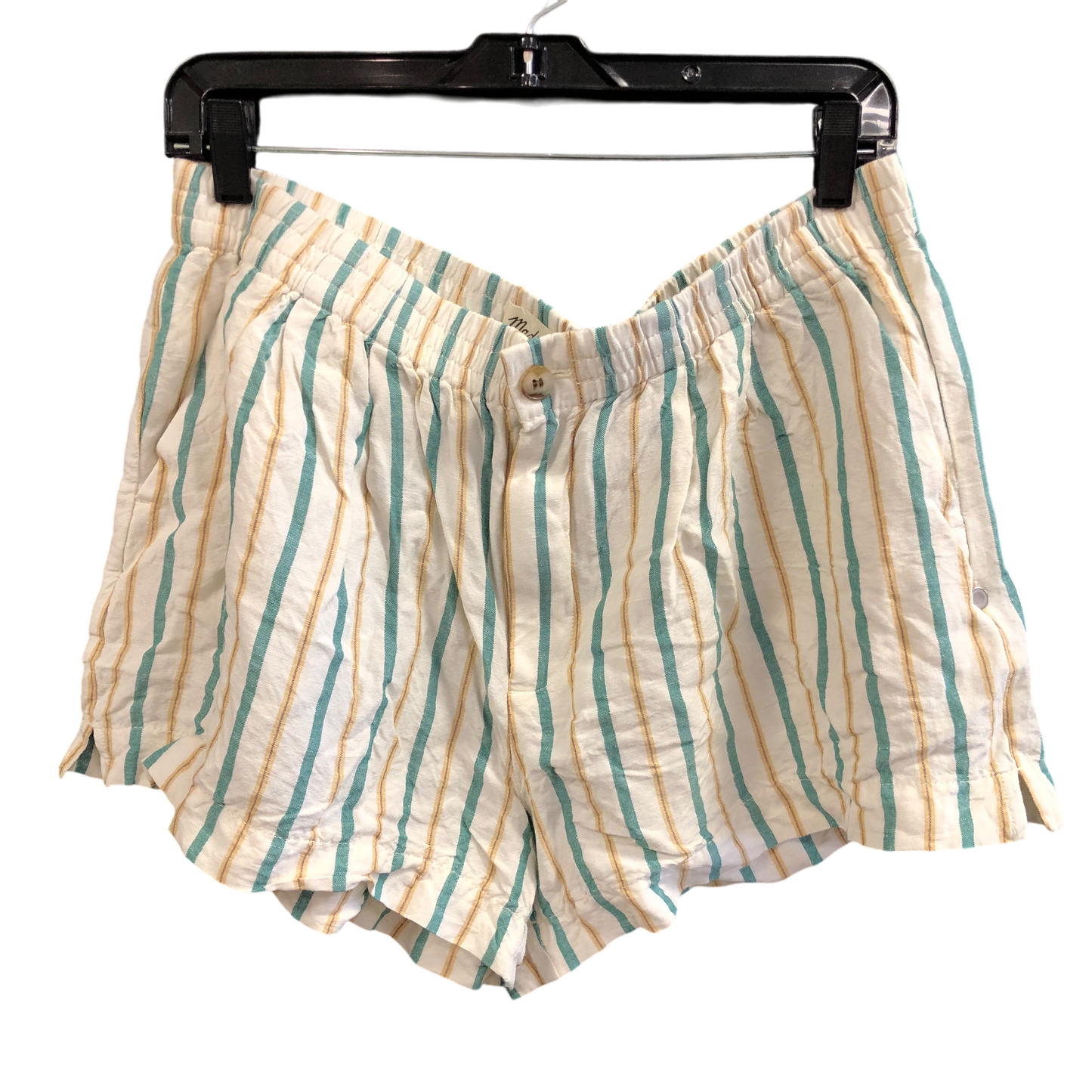 Shorts By Madewell In Striped Pattern, Size: L