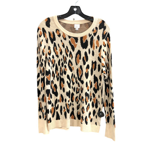 Sweater By A New Day In Animal Print, Size: L