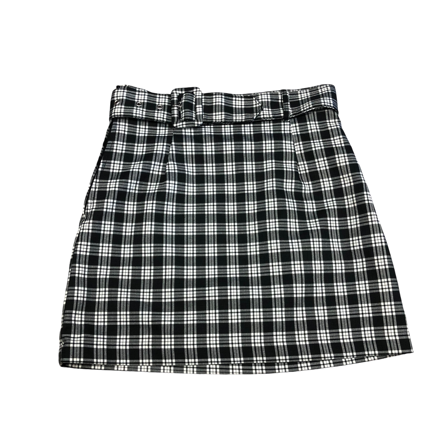 Skirt Mini & Short By Divided In Black & White, Size: 6