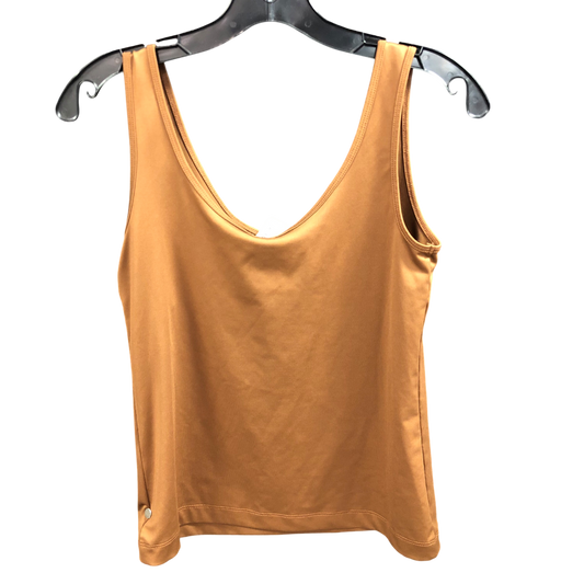 Top Sleeveless Basic By Banana Republic In Brown, Size: S