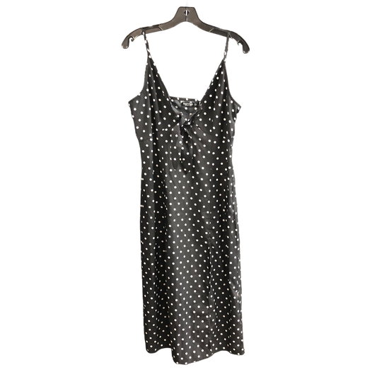 Dress Casual Midi By Nasty Gal In Polkadot Pattern, Size: 8