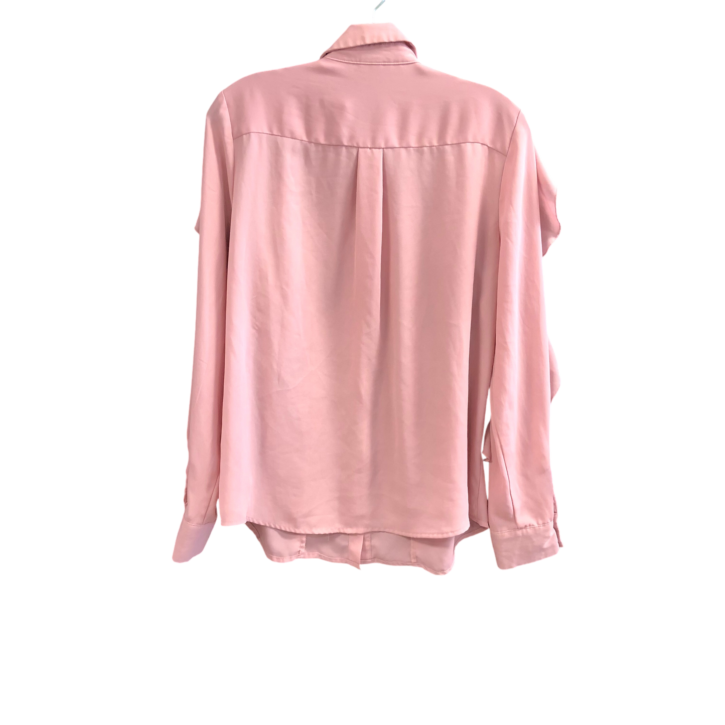 Top Long Sleeve By Who What Wear In Pink, Size: M