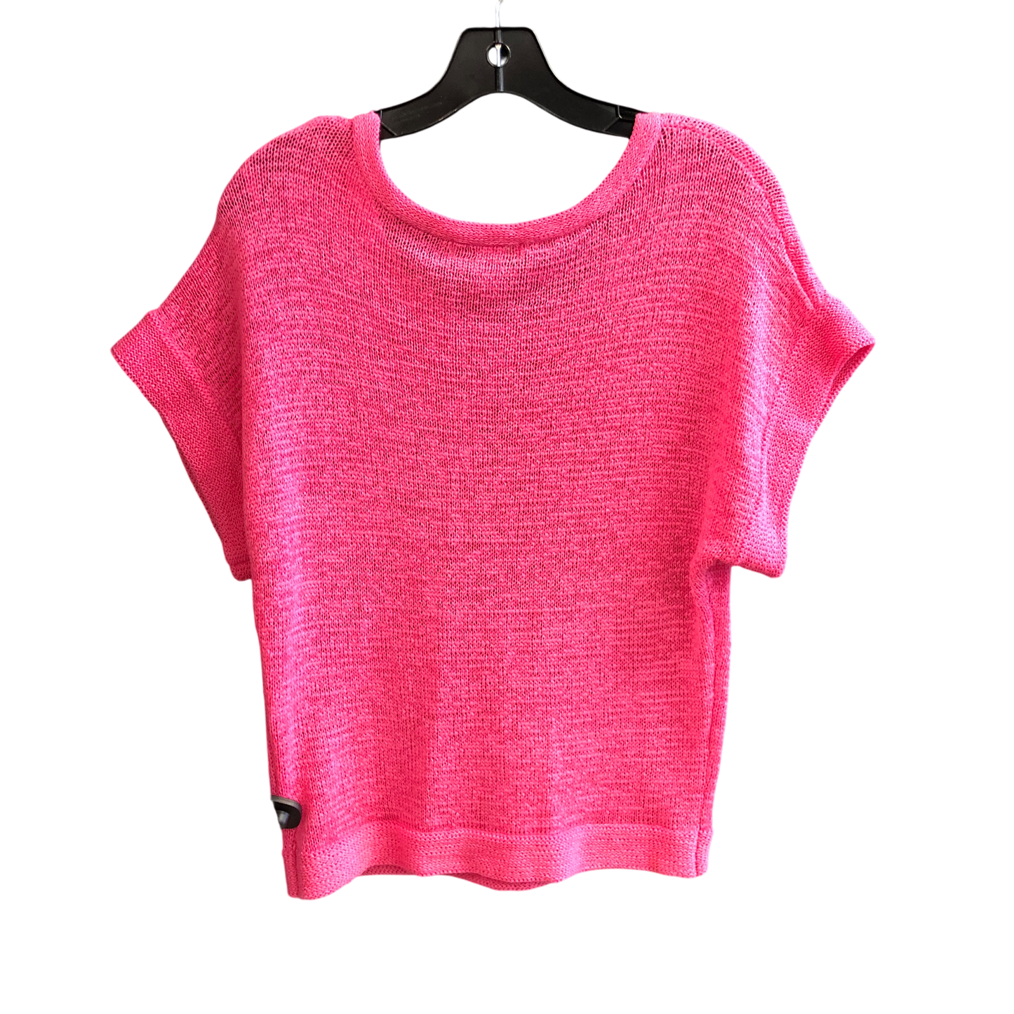 Top Short Sleeve By Wdny In Pink, Size: L