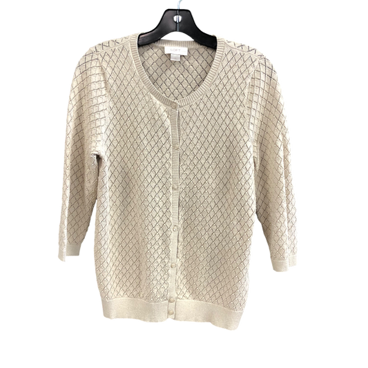 Sweater By Loft In Beige, Size: L