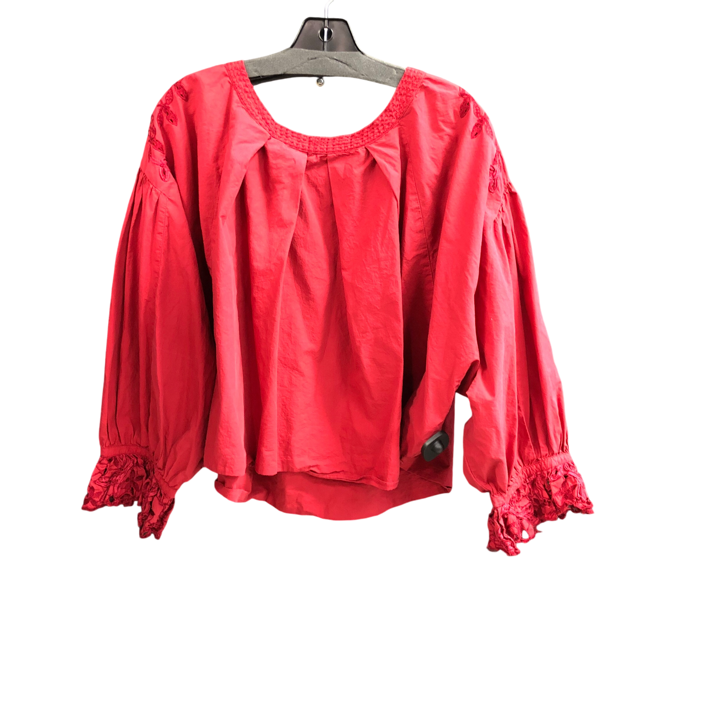 Top Long Sleeve By Free People In Red, Size: M