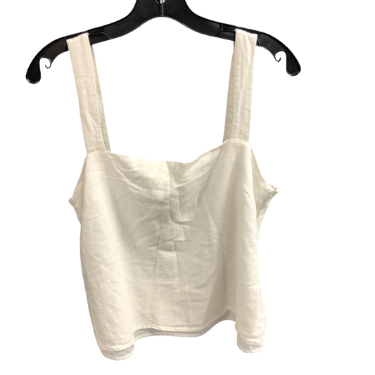 Top Sleeveless By LULUS In White, Size: L