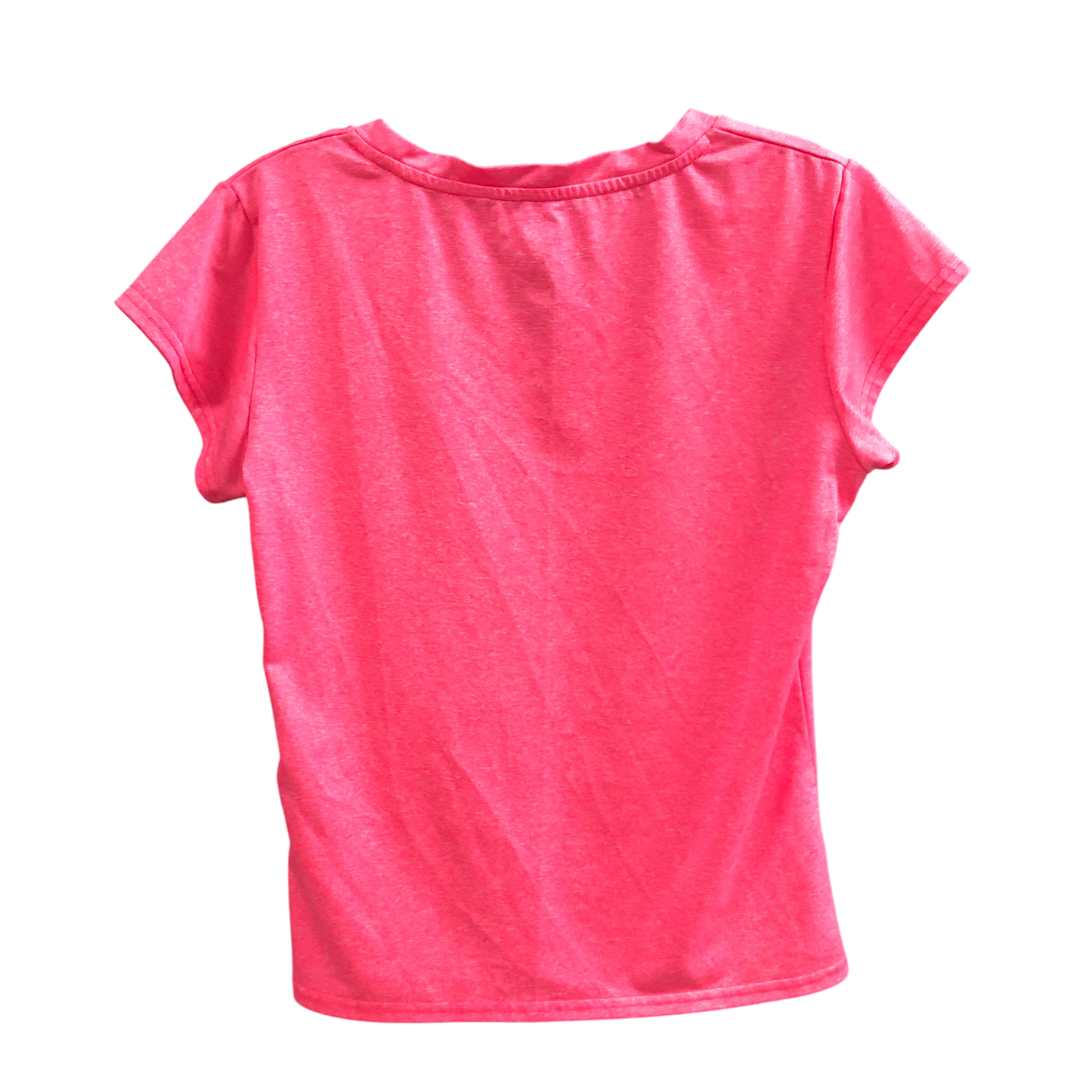 Athletic Top Short Sleeve By Fila In Pink, Size: M