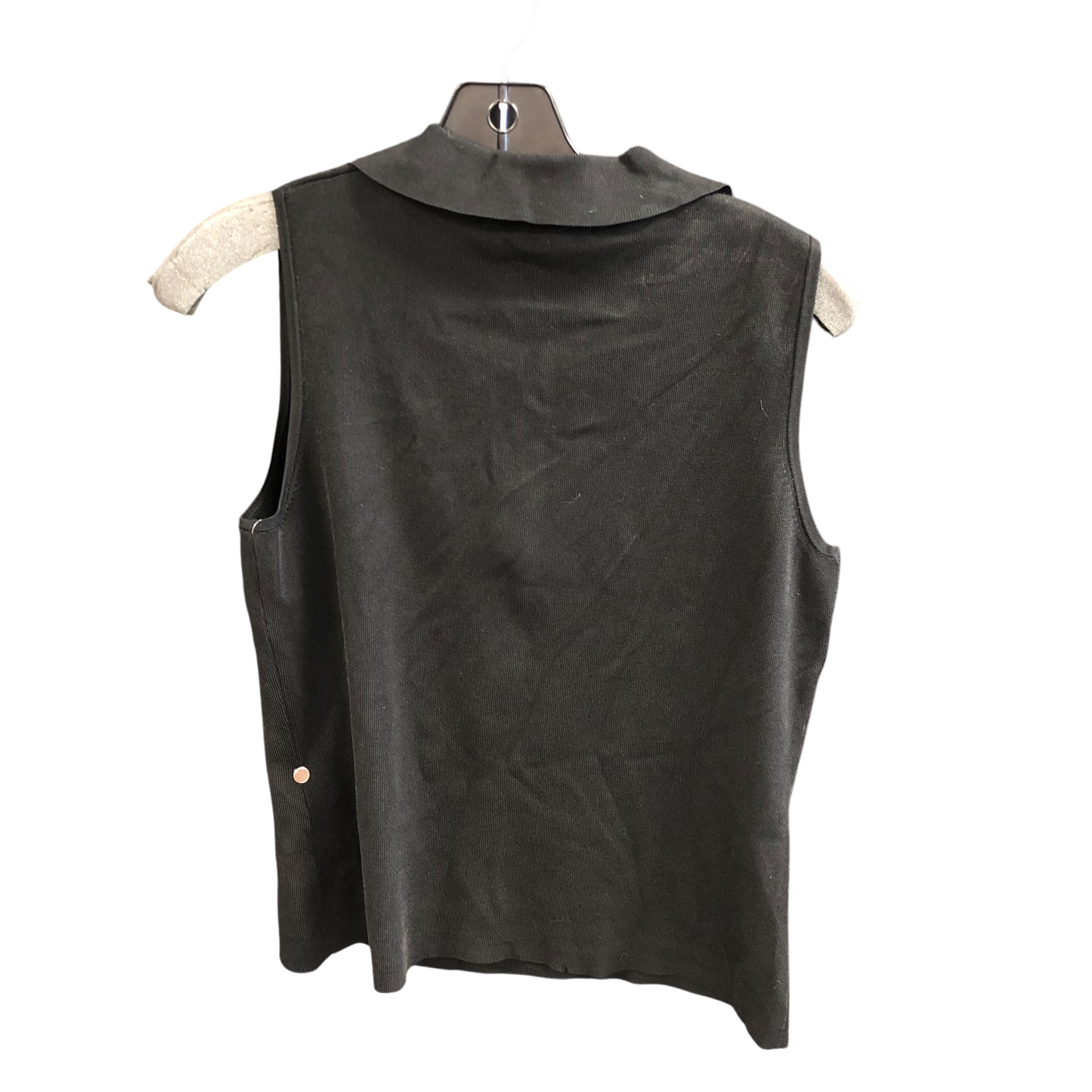 Top Sleeveless By FONTANA In Black, Size: Xl