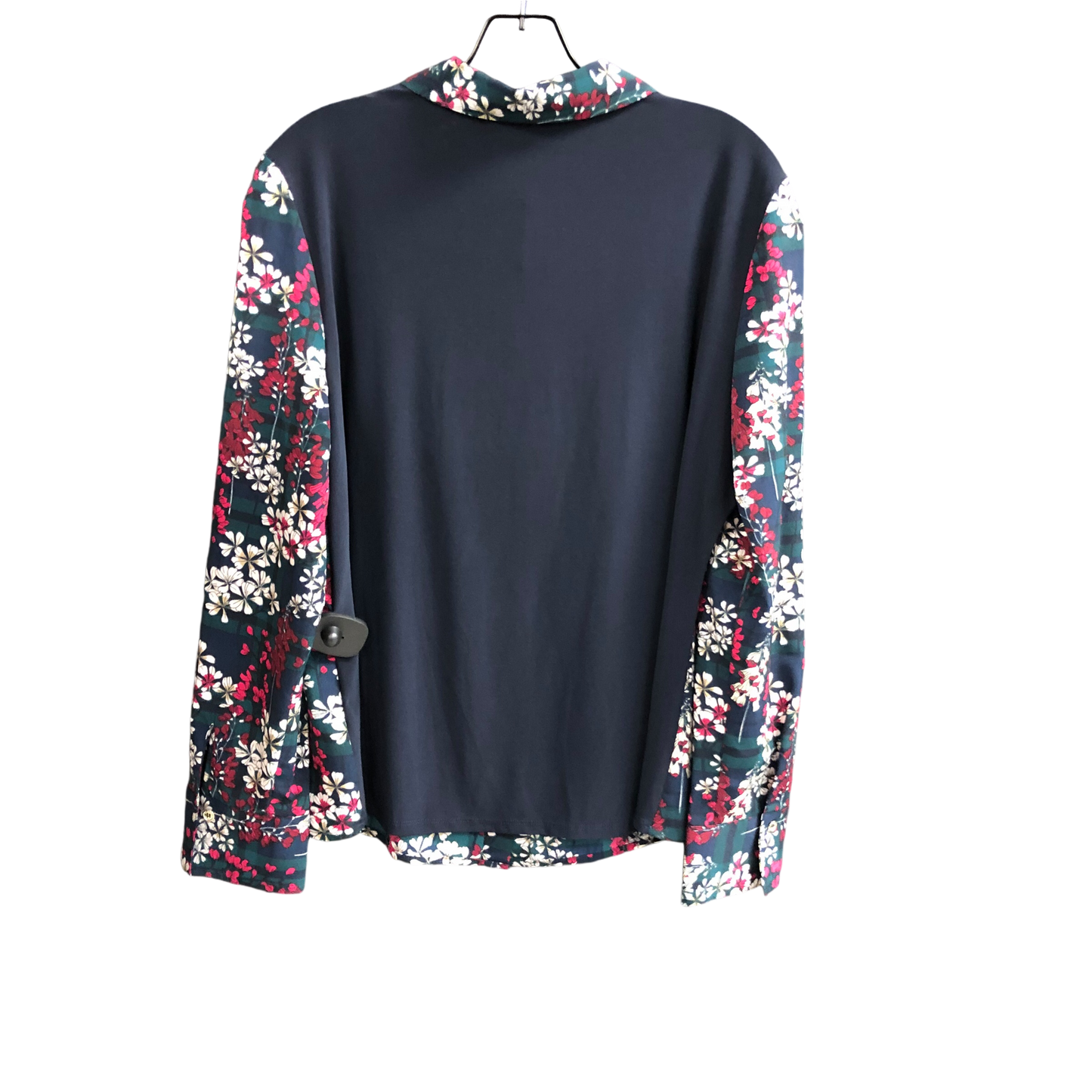 Top Long Sleeve By Tommy Hilfiger In Floral Print, Size: Xl