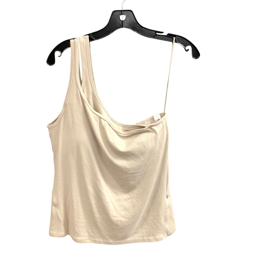 Athletic Tank Top By Lululemon In Beige, Size: 12