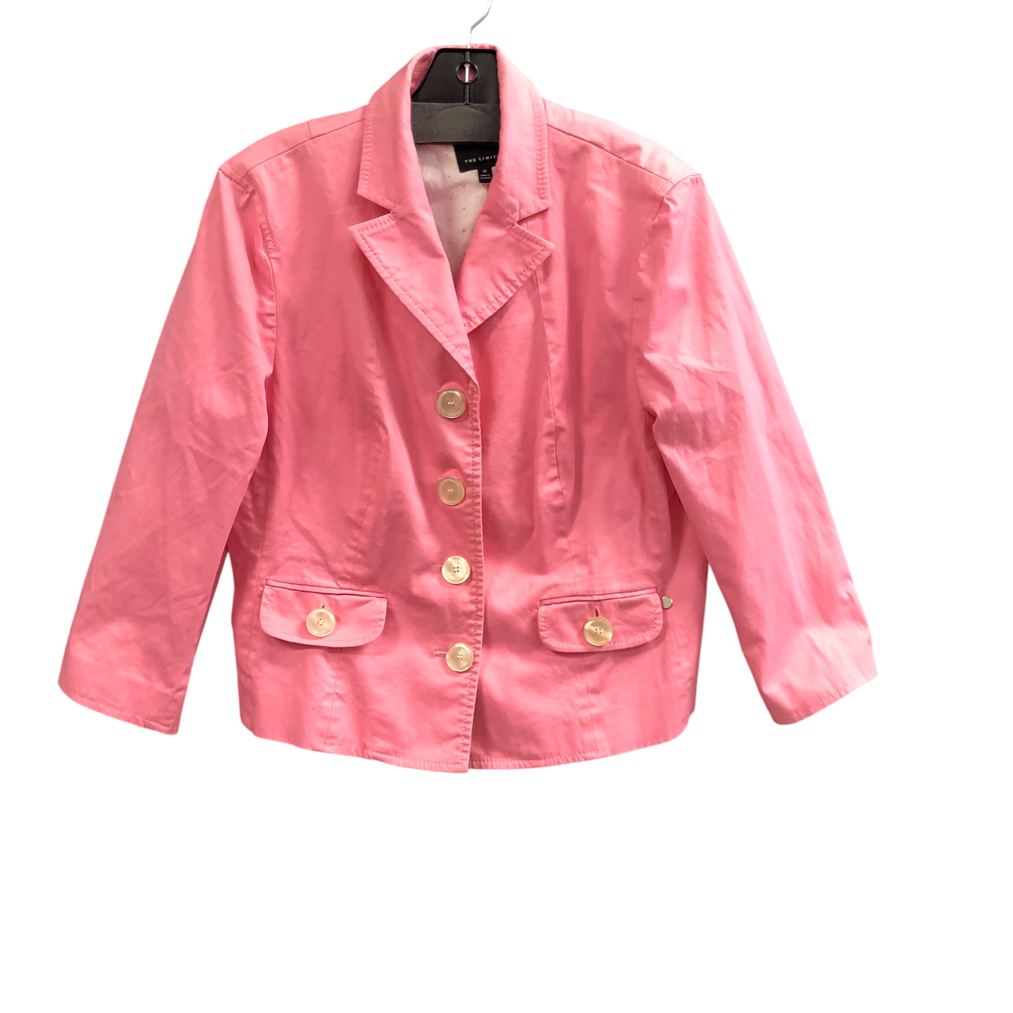 Blazer By Limited In Pink, Size: 12