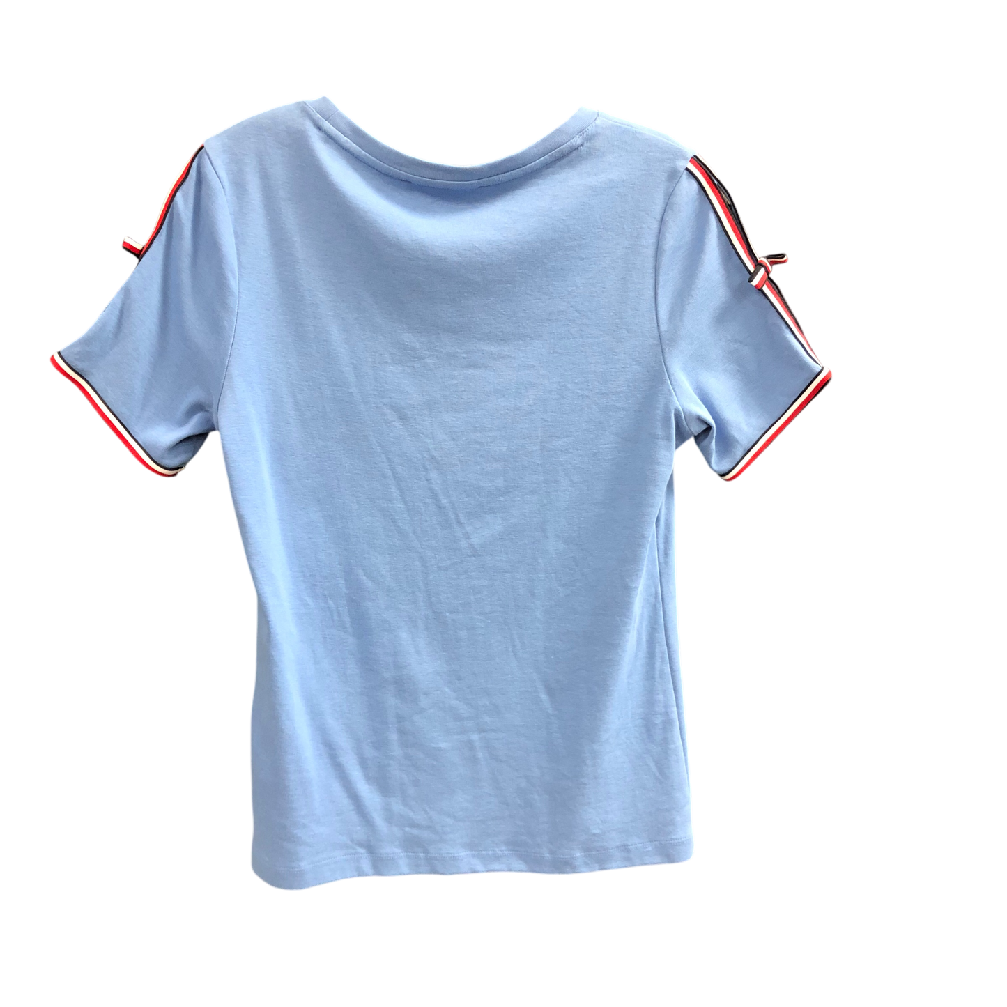 Top Short Sleeve By Tommy Hilfiger In Blue, Size: M