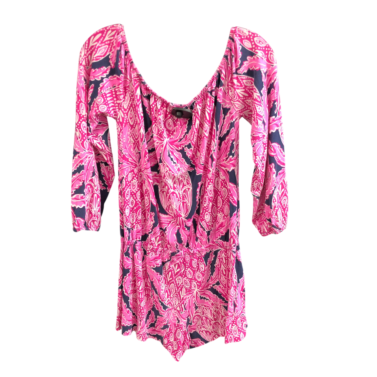 ROMPER DESIGNER PINK BY LILLY PULITZER SIZE: S