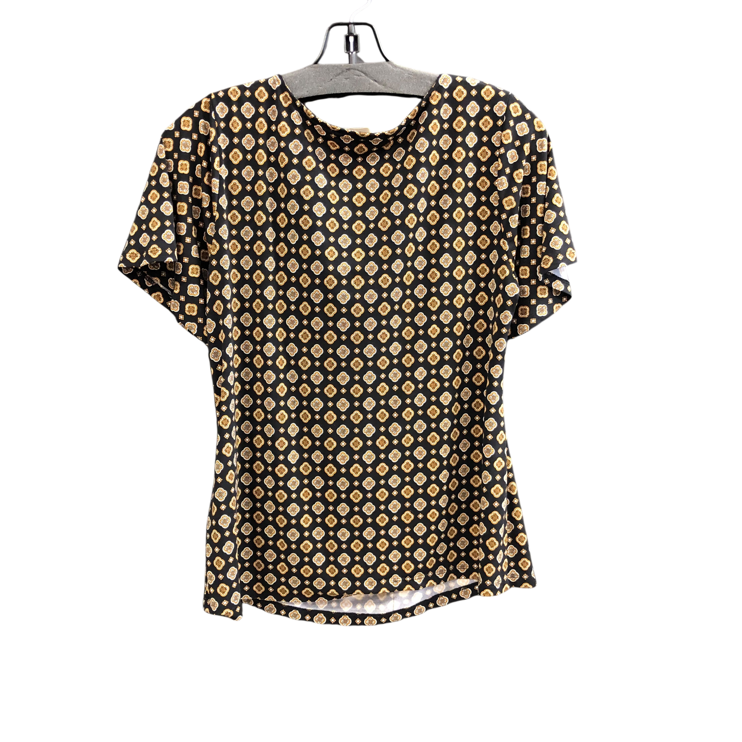 Top Short Sleeve By Michael By Michael Kors In Black, Size: M