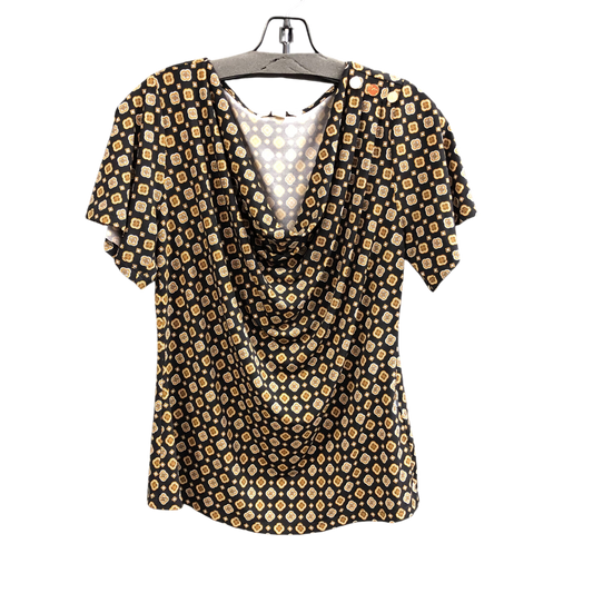 Top Short Sleeve By Michael By Michael Kors In Black, Size: M