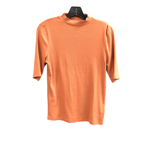 Top Short Sleeve By A New Day In Tan, Size: S