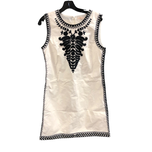 Dress Designer By Tory Burch In Black & White, Size: 10