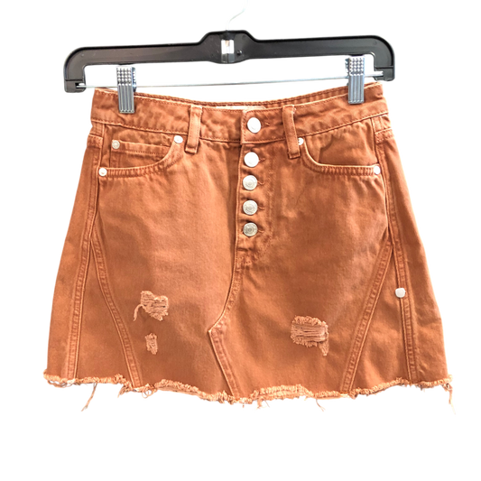 Skirt Mini & Short By We The Free In Orange, Size: 0