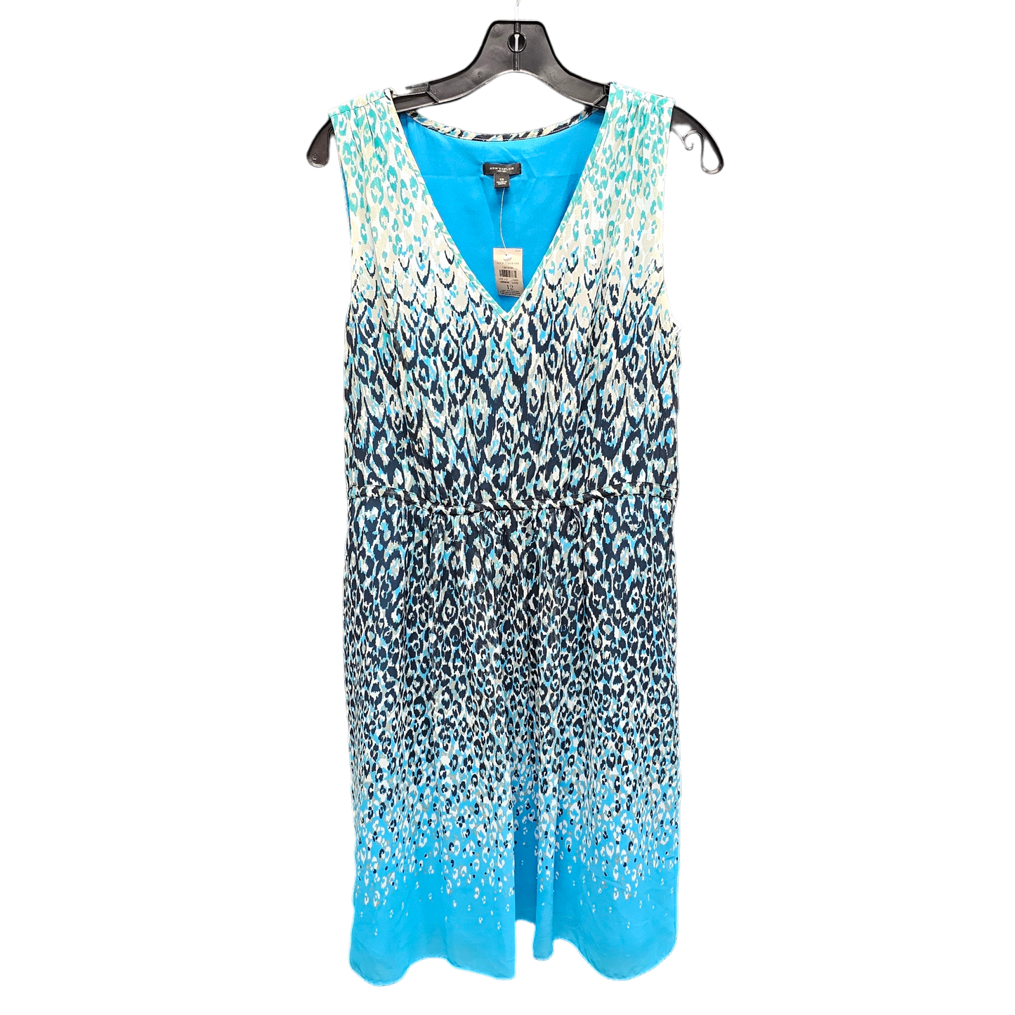 Multi-colored Dress Casual Midi Ann Taylor, Size 12