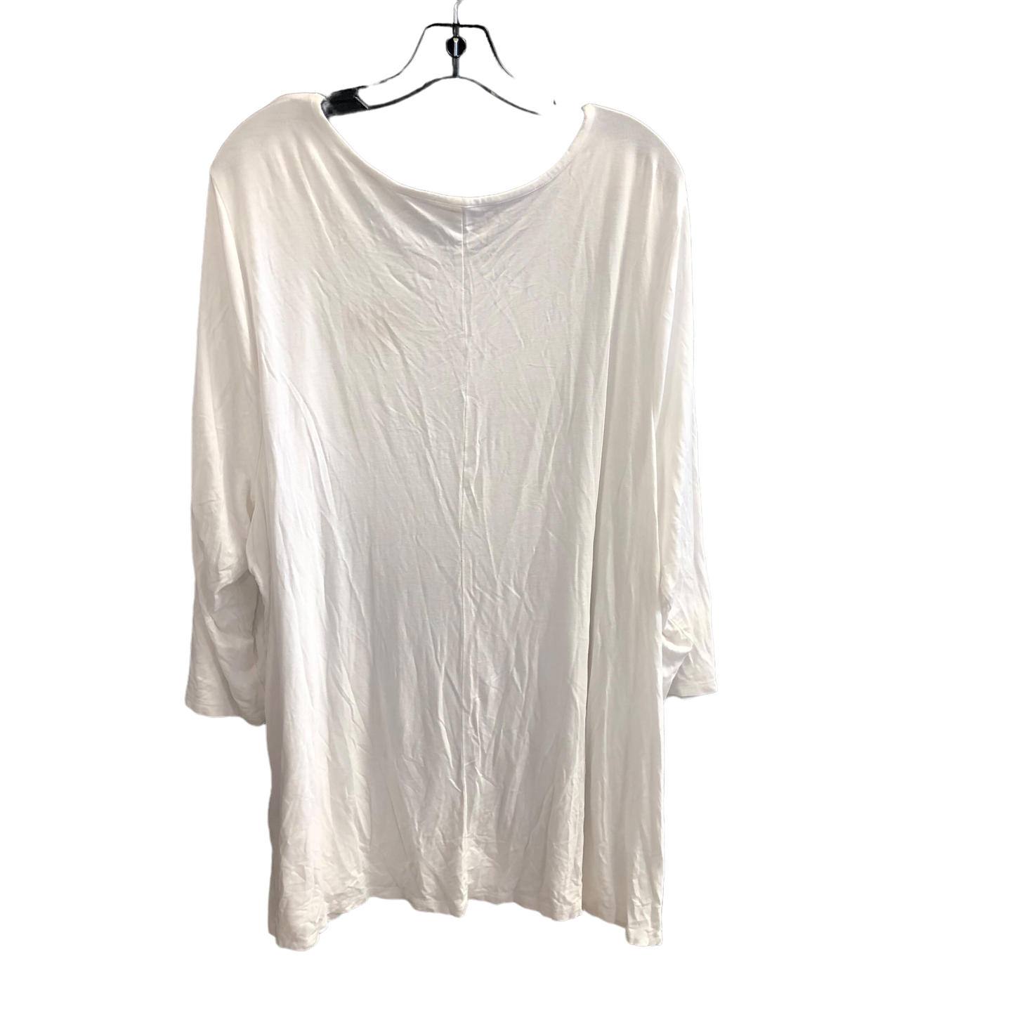 White Top Long Sleeve Lane Bryant, Size 4x