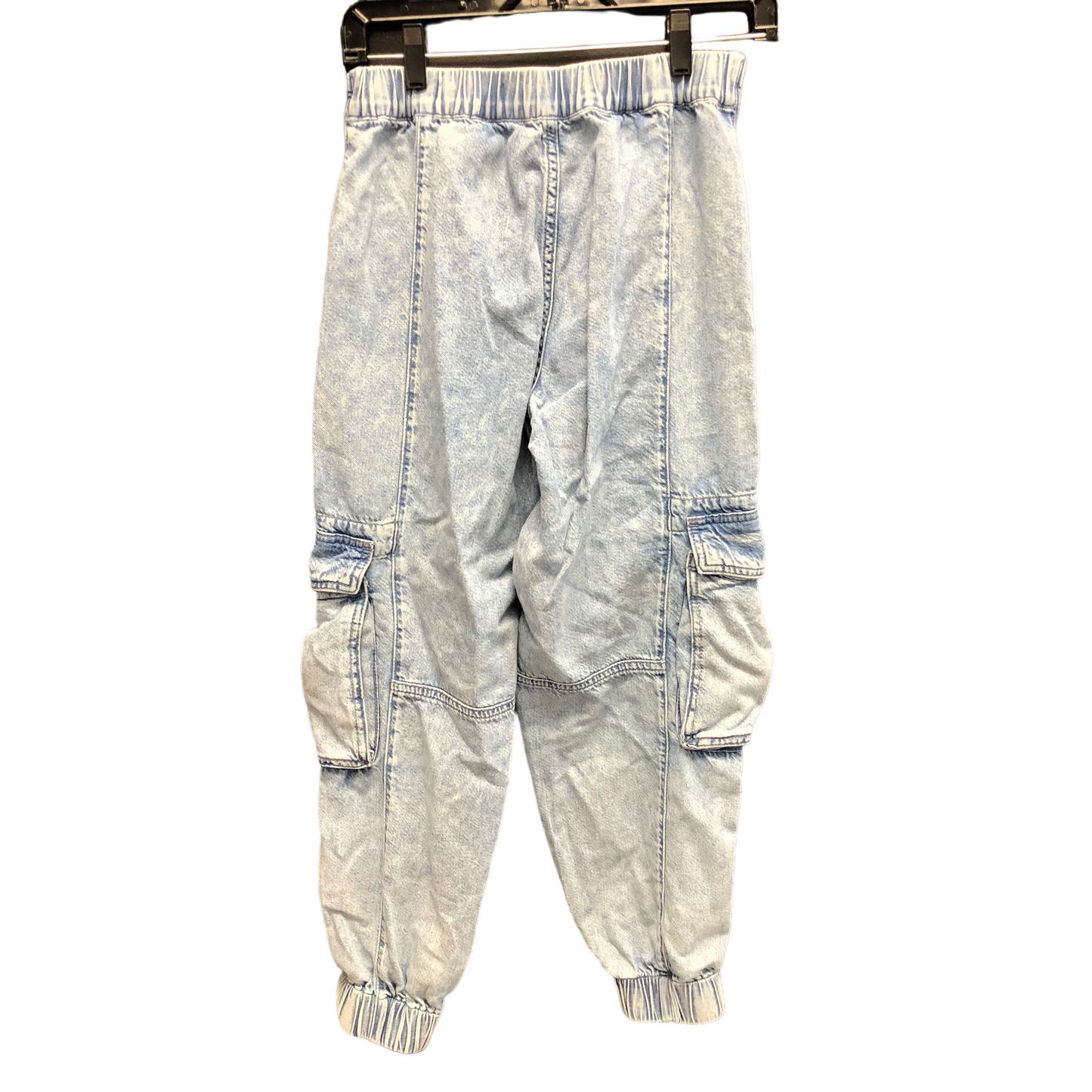 Blue Denim Pants Designer All Saints, Size 0