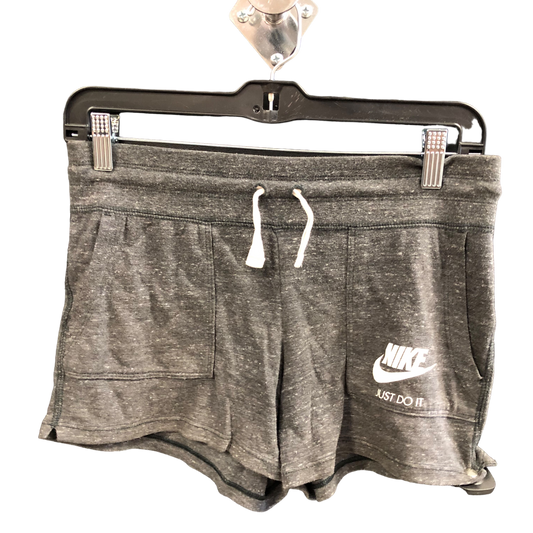 Athletic Shorts By Nike In Grey, Size: L