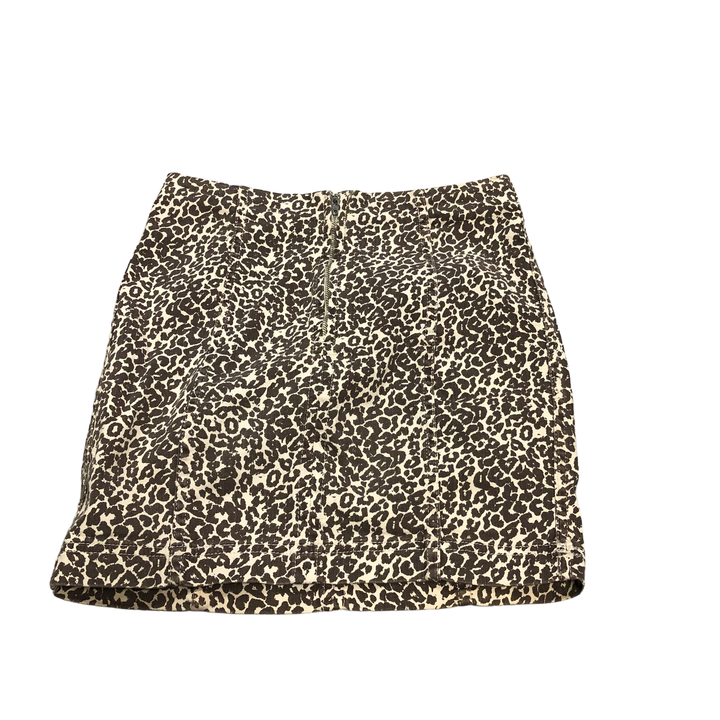 Animal Print Skirt Mini & Short Free People, Size 2