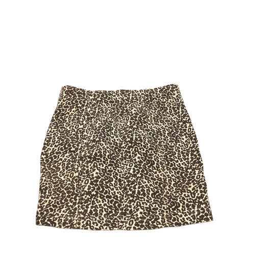 Animal Print Skirt Mini & Short Free People, Size 2