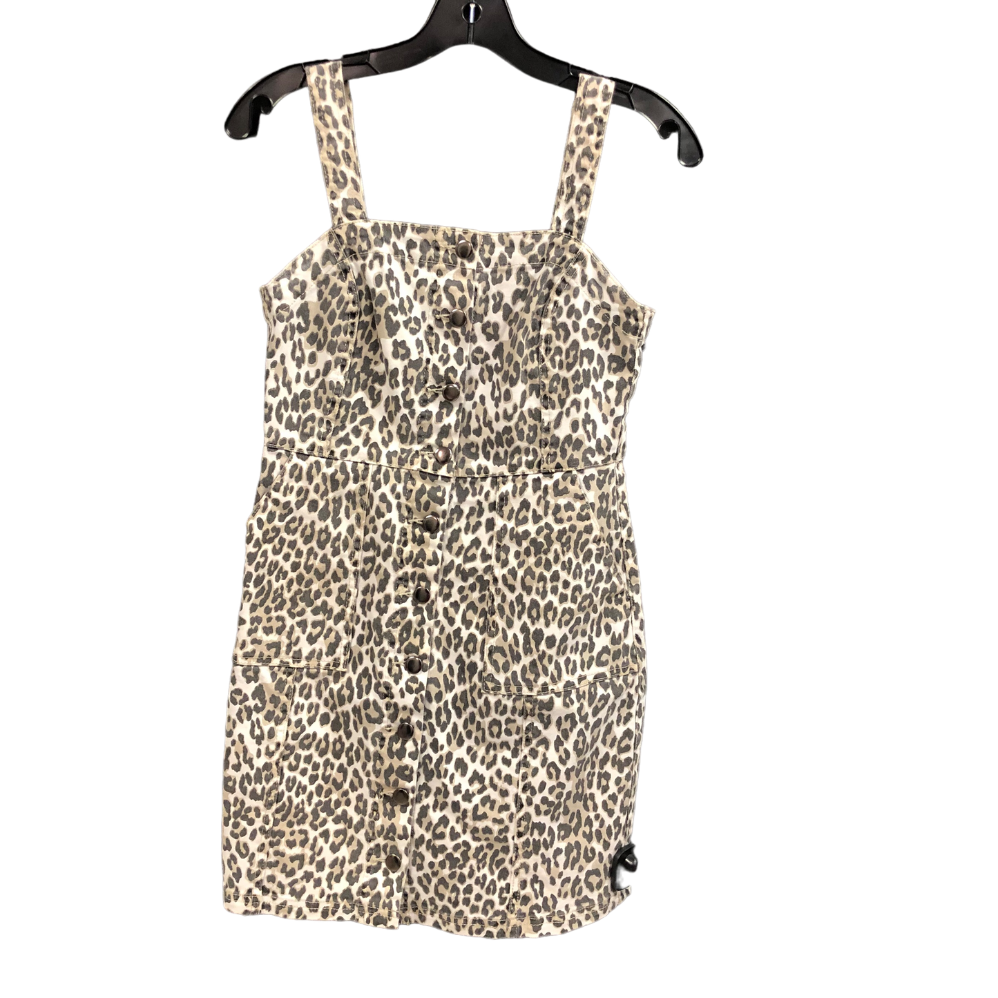 Animal Print Dress Casual Short Thread And Supply, Size Xs