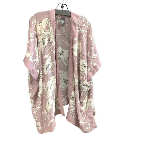 Floral Print Cardigan Vince Camuto, Size Os