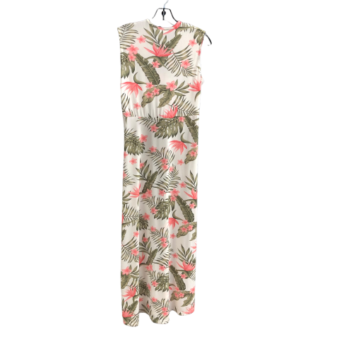 Floral Print Dress Casual Maxi Iman Hsn, Size M