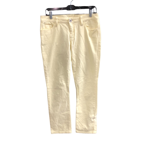 Jeans Straight By Banana Republic In Yellow, Size: 6