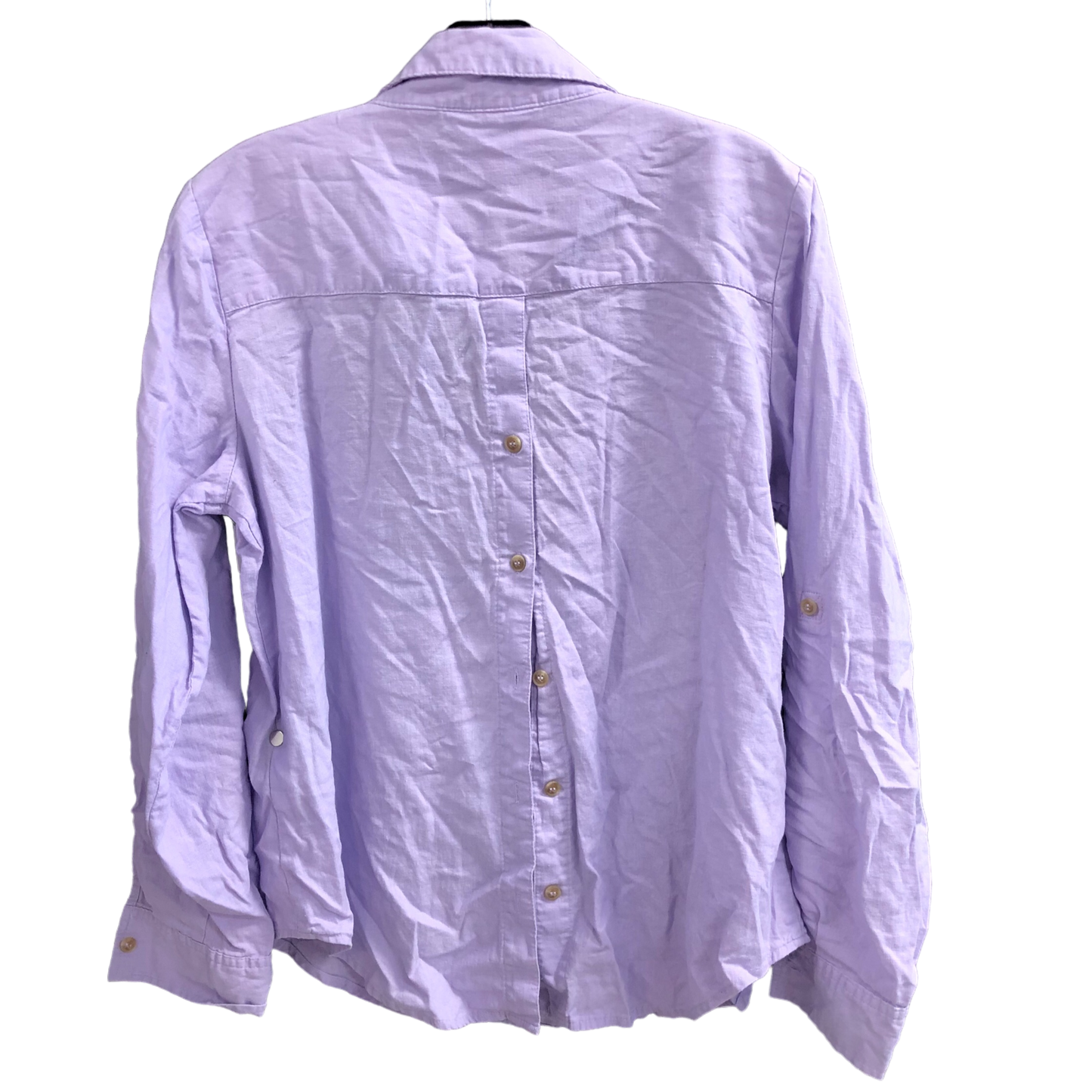 Top Long Sleeve By New York And Co In Purple, Size: M