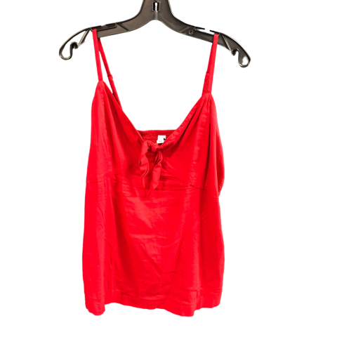 Top Sleeveless By Old Navy In Red, Size: L