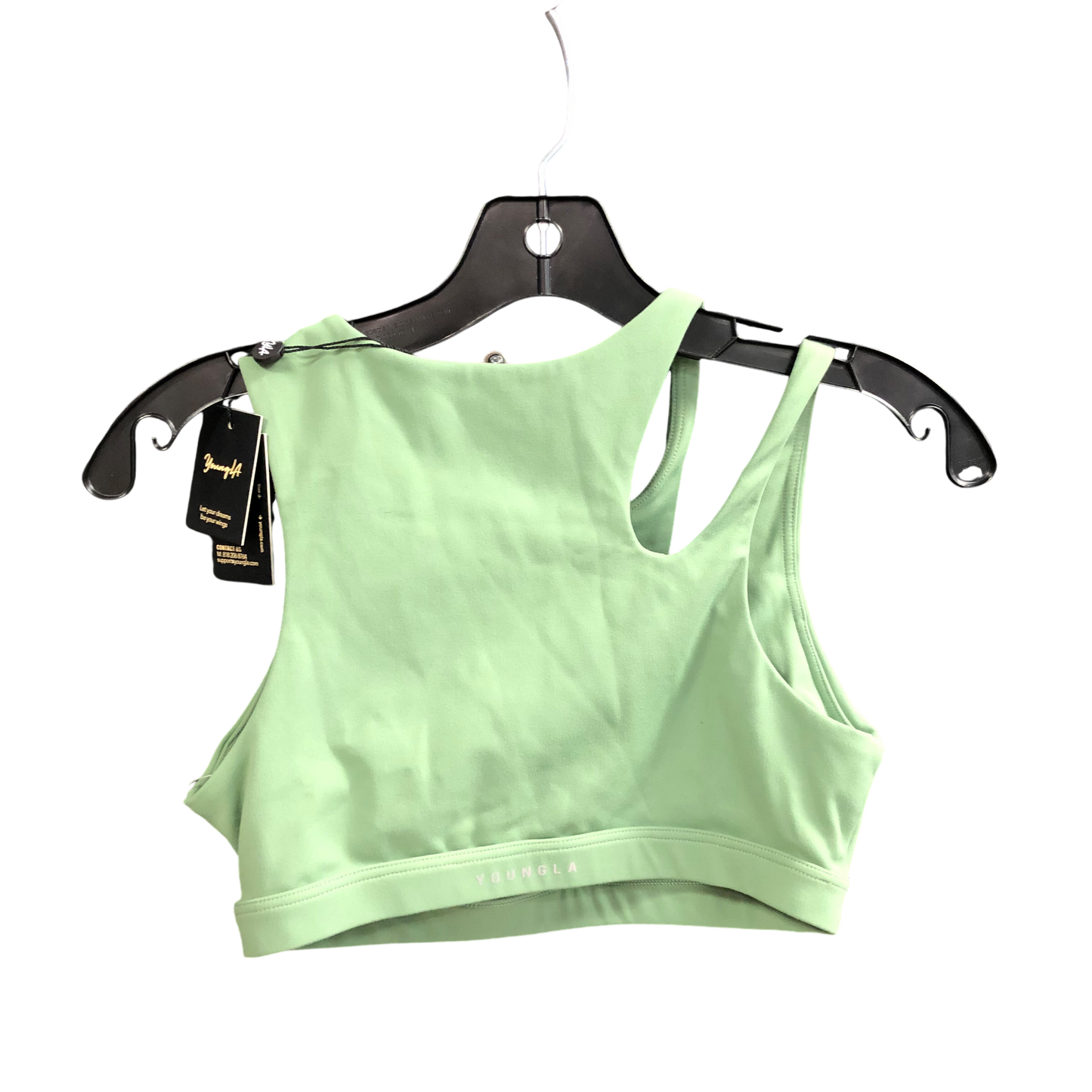 Athletic Bra By Cmc In Green, Size: S