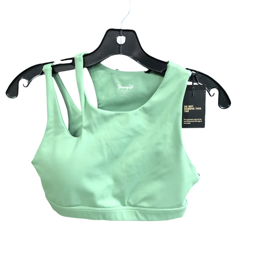 Athletic Bra By Cmc In Green, Size: S