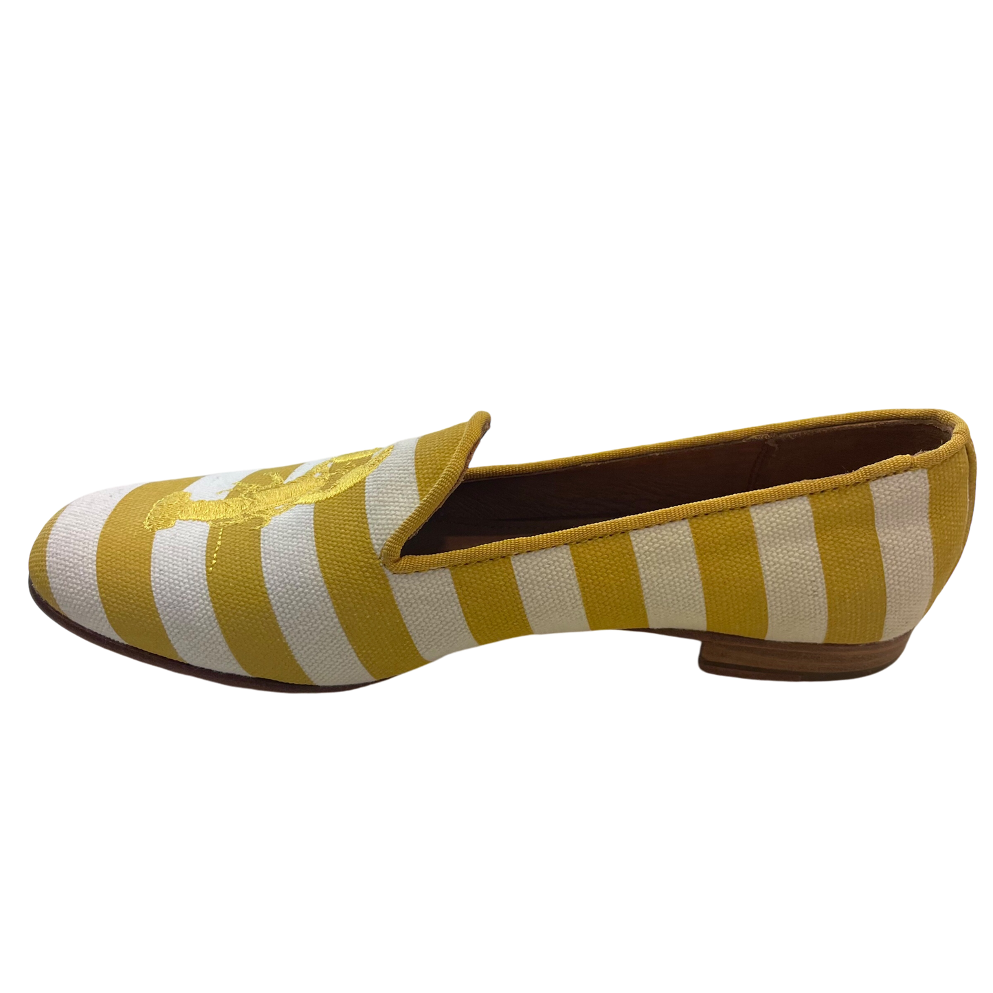 Shoes Designer By Coach In White & Yellow, Size: 6.5