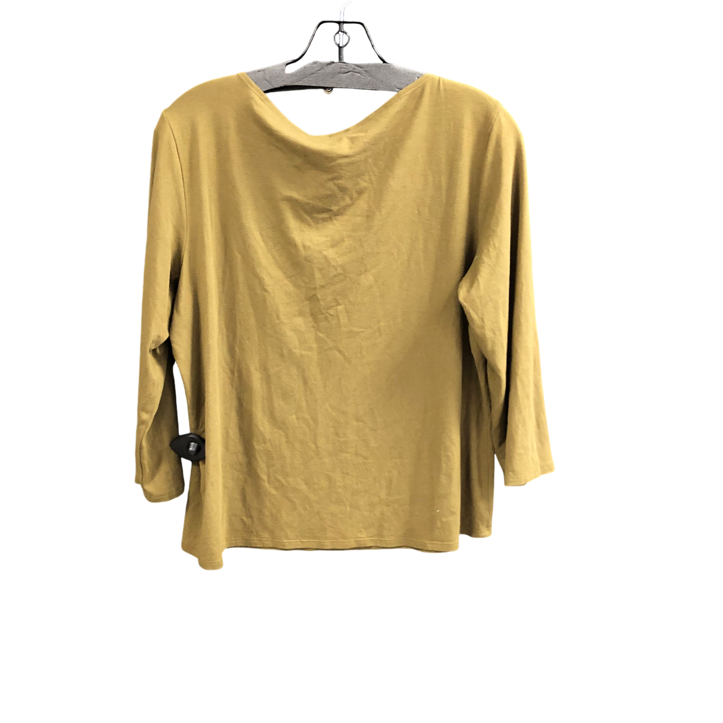 Top Long Sleeve Designer By Eileen Fisher In Green, Size: L