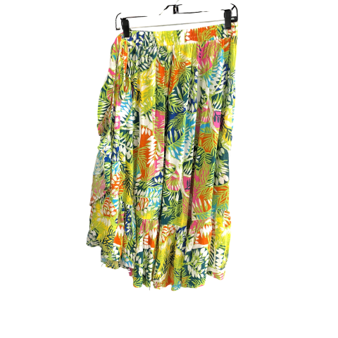 Skirt Maxi By Nicole Miller In Tropical Print, Size: S