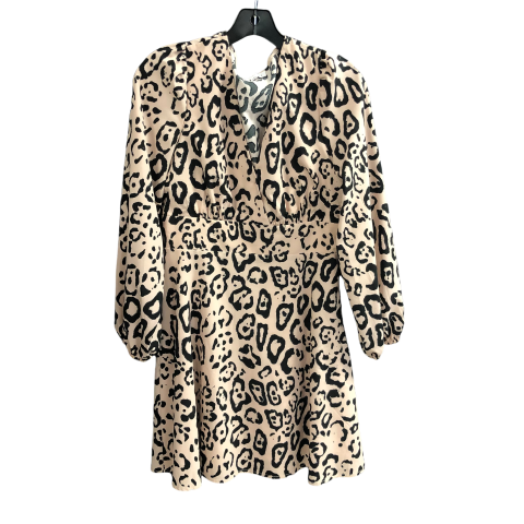 Dress Casual Short By Socialite In Animal Print, Size: M