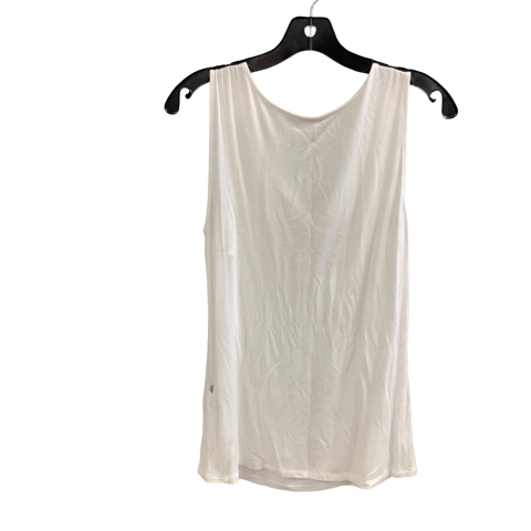 Top Sleeveless By Ann Taylor In White, Size: S