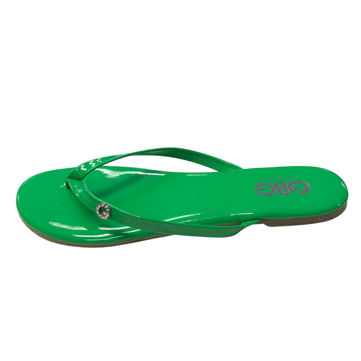 Sandals Flats By Guess In Green, Size: 6.5