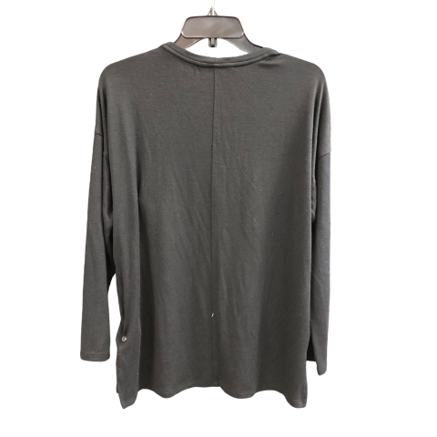 Top Long Sleeve By Banana Republic In Black, Size: M