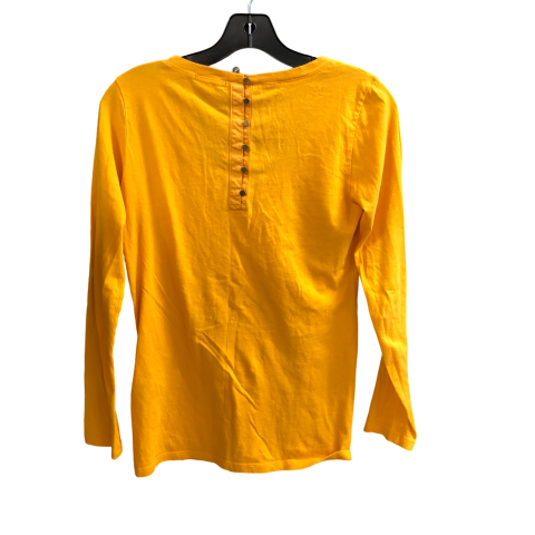 Top Long Sleeve By Gap In Yellow, Size: S