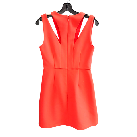 Dress Designer By Bcbgmaxazria In Coral, Size: 6