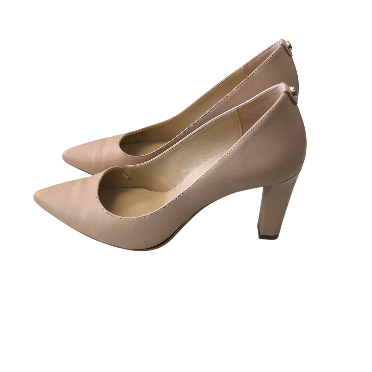 Shoes Heels Block By Michael By Michael Kors In Beige, Size: 7