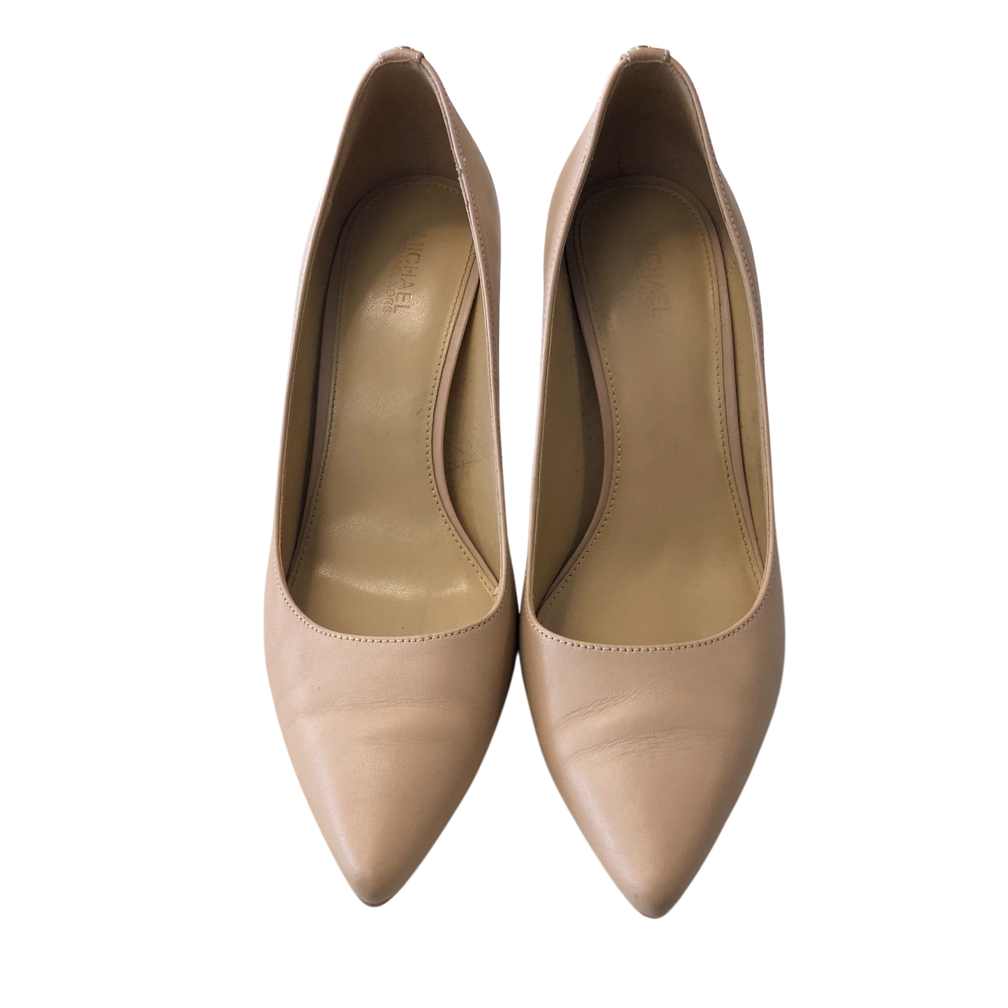 Shoes Heels Block By Michael By Michael Kors In Beige, Size: 7