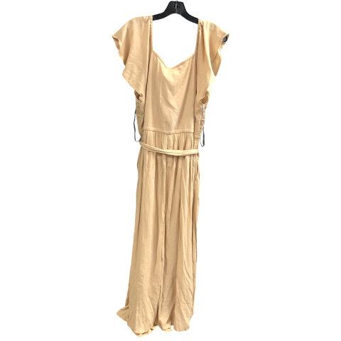 Dress Casual Maxi By Lane Bryant In Beige, Size: 16