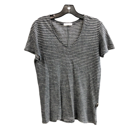 Top Short Sleeve Designer By Rag & Bones Jeans In Striped Pattern, Size: Xs